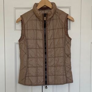 Frauenschuh Quilted Vest - Tracy - in Tan, size 1 (US size small, S)